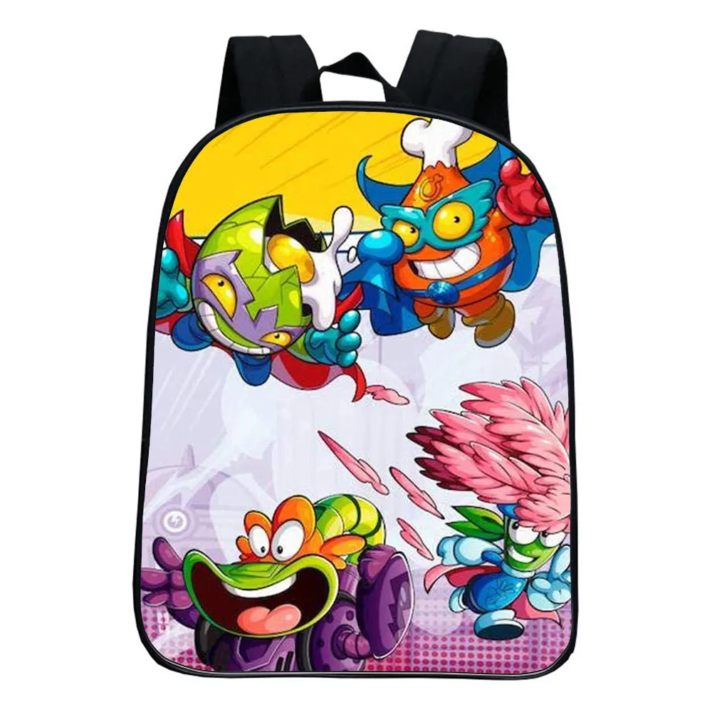 Super Things School Bags Superzings Series Kindergarten Backpack Kids Childs Rucksack Toddler Boys Cartoon Bookbag Gift Mochila