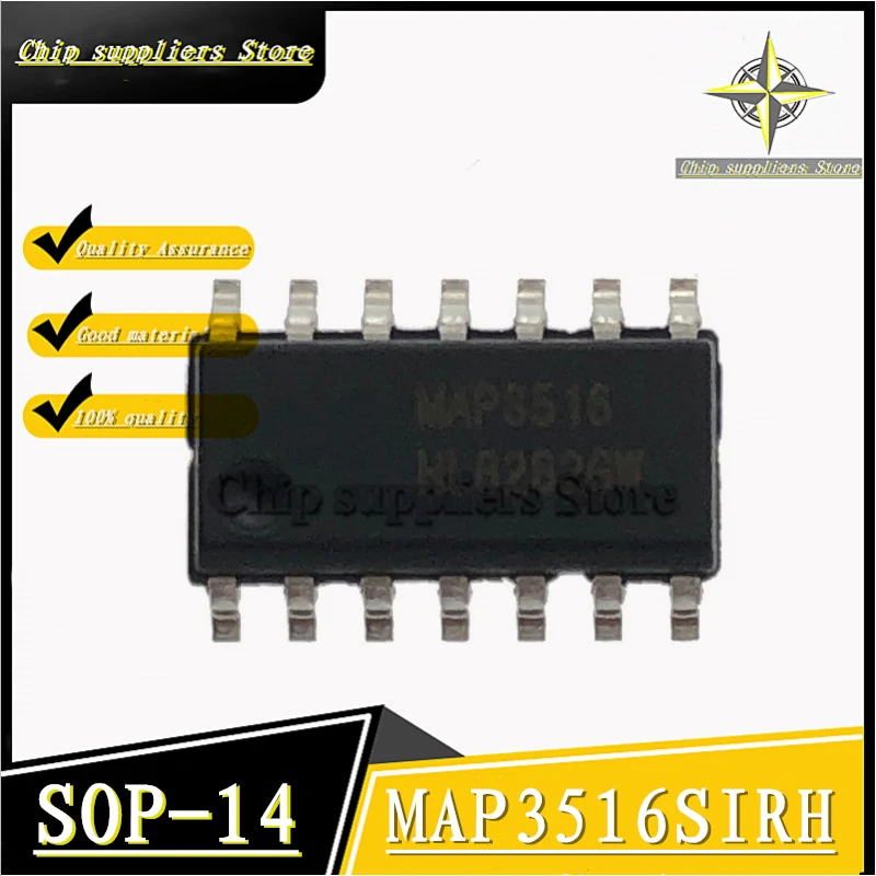 10 шт.-100 шт. // MAP3516SIRH SOP-14 MAP3516S SOP14 чип питания Nwe тонкие материалы 100% качество |