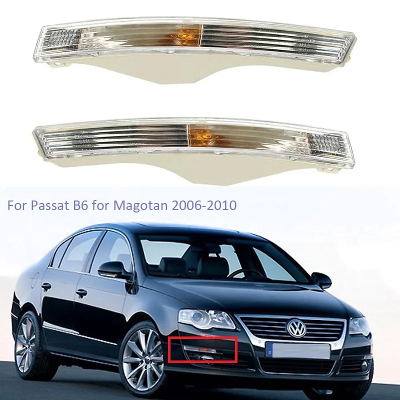 Индисветильник поворота на передний бампер для Passat B6 2006 2010|Сигнальная лампа| |