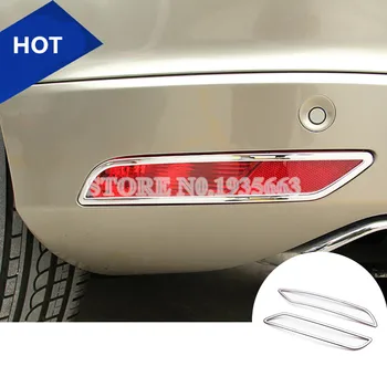 

For VOLVO XC60 ABS Chrome Rear Tail Fog Light Trim Cover 2014-2016 2pcs