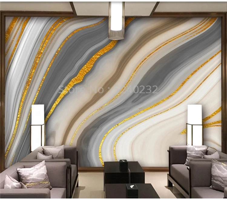 Personalizado mural papel de parede moderno 3d