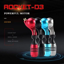 Ракета D3 привод прямой роторный тату машина мощный двигатель роторная татуировка машина микроблейдинг бровей Татуировка ручка