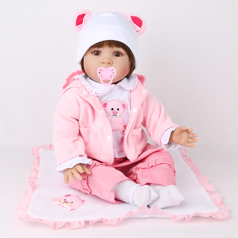 NPKDOLL Reborn Baby полностью виниловые игрушки Реалистичные Bebe дети поддельные младенческие развивающие ванны дети Playmate Babe Boneca