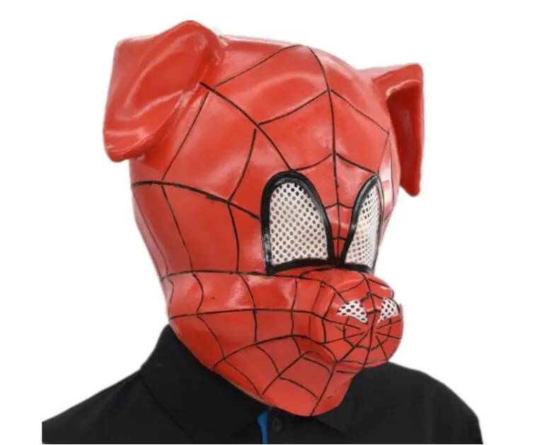 

Peter Parker Miles Morales Raimi Superhero Cosplay Costume Masks Lens Prop Face Mask Halloween