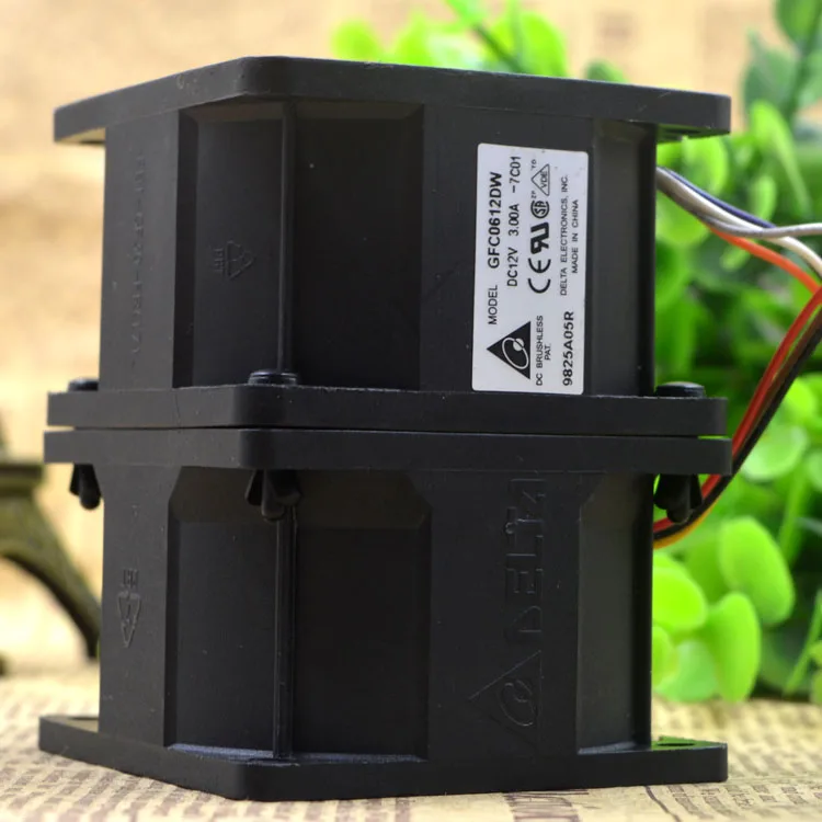 GFC0612DW 12V 3.0A 6 см 6076 защиты электродвигателя Вентилятор охлаждения
