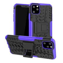 Hybrid Kickstand Case For iPhone 11 12 Pro Max Mini X XR XS Max 6 6S 7 8 Plus SE 2020 Cover Shockproof With Stand Function Cases