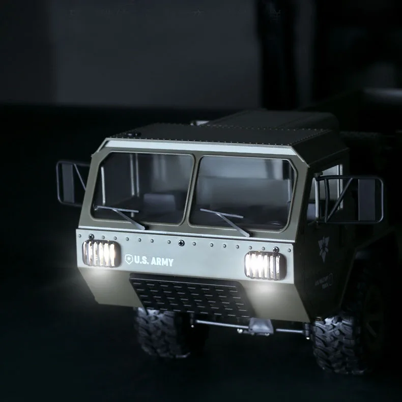1:16 военный грузовик 6-wheel six drive simulation Военная карта полная шкала дифференциальный пульт дистанционного управления Игрушечная модель автомобиля