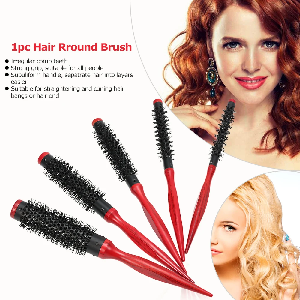 10 мм круглая расческа для волос ролик самостоятельной прически Парикмахерская