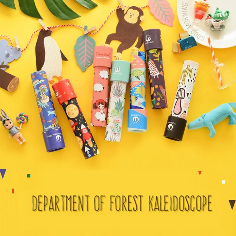Classic Toy Pop Kaleidoscope Children Toys Kids Educational Science Plaything