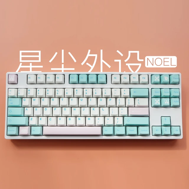 Gmk nel pbtキーキャップ,1セット,キープロファイル,チェリー 