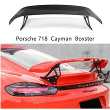 Спойлер для Porsche 718 Cayman Boxster Высокое качество FRP праймер крыло выступ спойлеры