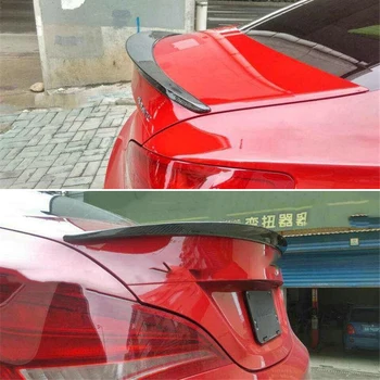 

Use For Benz CLA Class W117 Spoiler 2013--2019 Year Glossy Real Carbon Fiber Rear Wing Amg Style Sport Accessories Body Kit