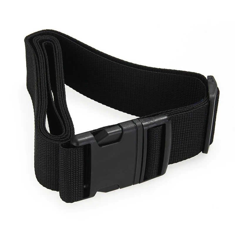 Luggage Belt Strap Cord Rope Black For Suitcase Travel Bag 2M | Спорт и развлечения