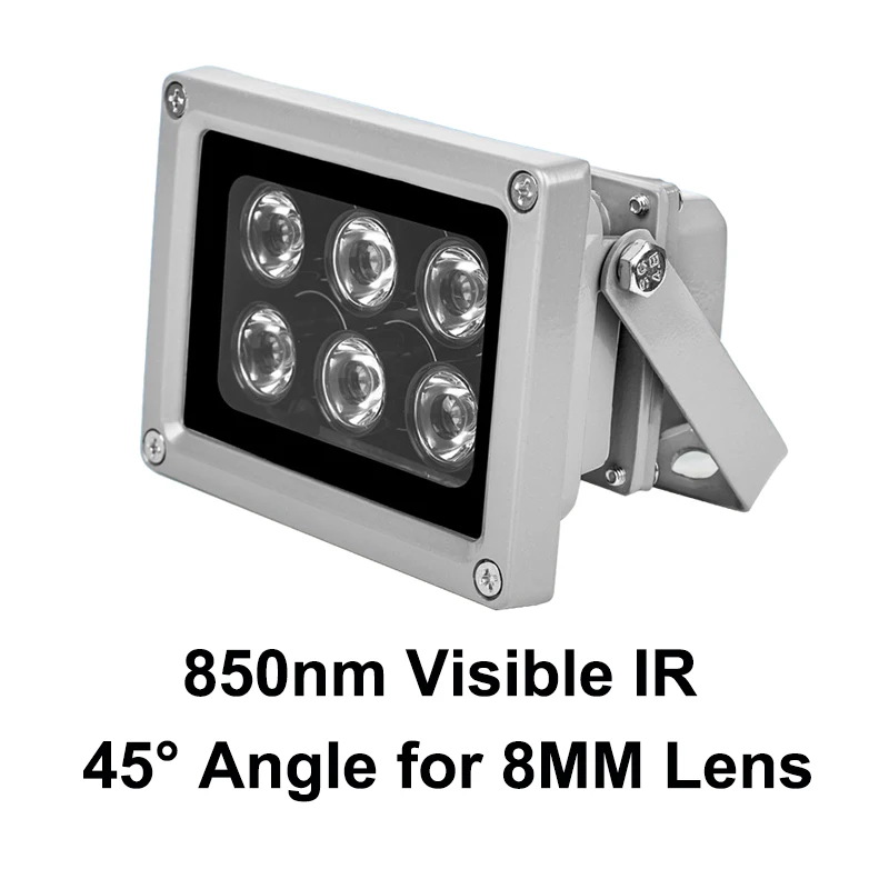 Ir Illuminator For Cctv 15-LED IR Illuminator IP66 Waterproof - Main Image