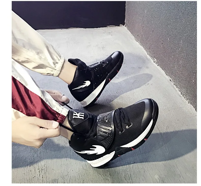 Uptempo Kyrie 6 Sports Boots Big Size 11 Mens Basketball Shoes Boys Sneakers Retro 1 Shoes Light Mesh Lebron Shoes