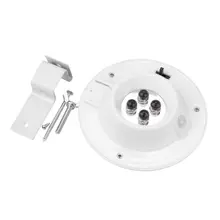 Солнечный 4LED желоб светильник Открытый Сад Двор стены забор дорожка лампа домашний сад аксессуары светильник ing