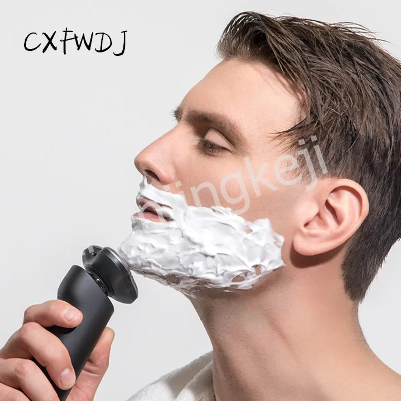 

Electric Shaver Men Razor Whole Body Washed Charging Mode Shaver Manual Three Cutter Head Acceleration Gear Deep Cleansing