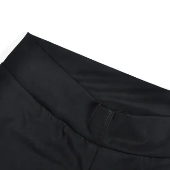 

Bicycle 3/4 Cycling Trousers Black Quick Dry 3/4 Breathable Wicking Leggings