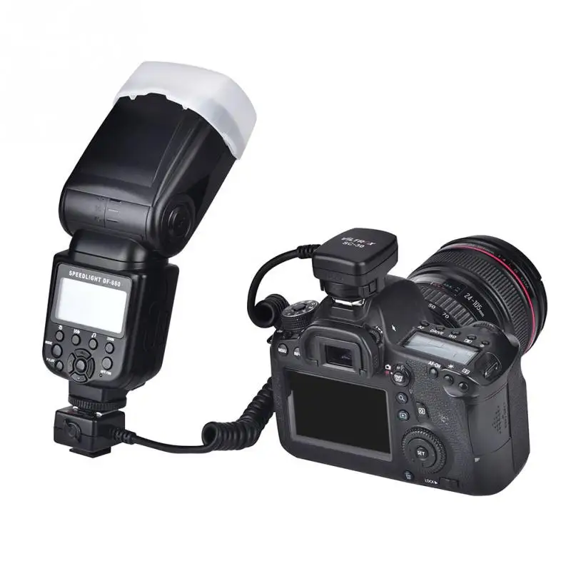 Viltrox SC-30 ttl синхронизация шнур вспышка свет от камеры Фокус Assist кабель для Nikon DSLR Flash спуск затвора фотографии аксессуар