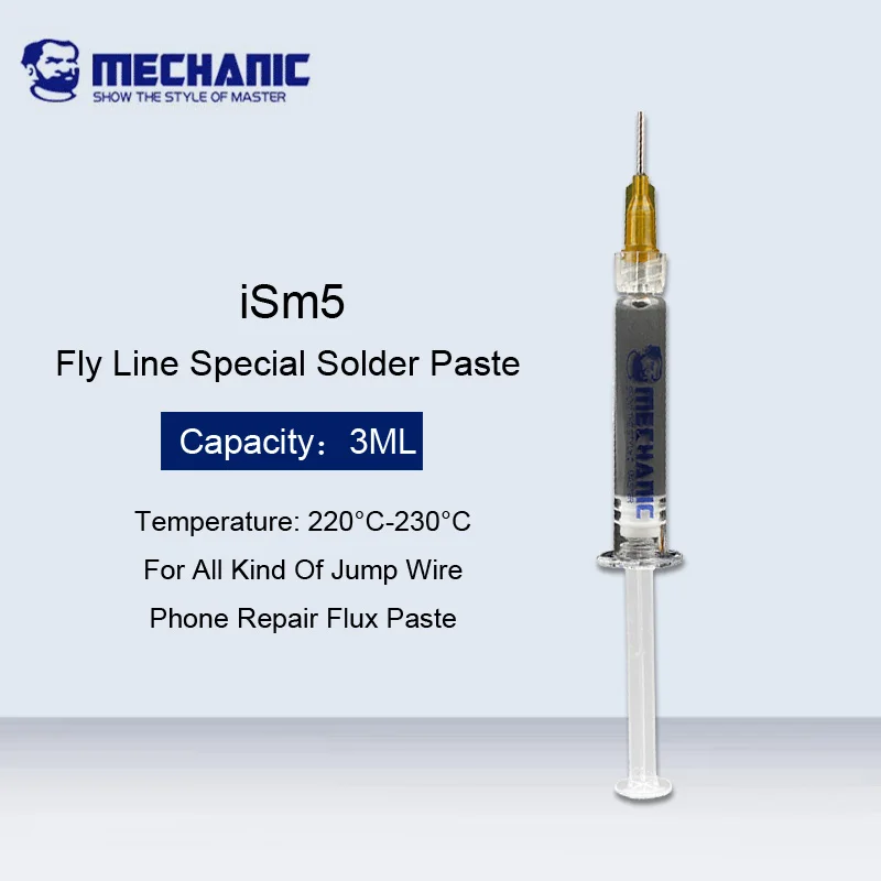 

MECHANIC Phone Repair Fly Line Special Solder Paste For iphone Fingerprint Repair Jump Wire Specific Paste Easy To Tin ISm5