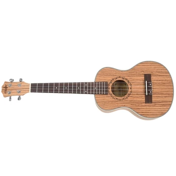 

Tenor Ukulele 26 Inch 4 Strings Zebrawood Hawaiian Mini Guitar Acoustic Guitar Ukulele 18 Frets Musical Stringed Instrument