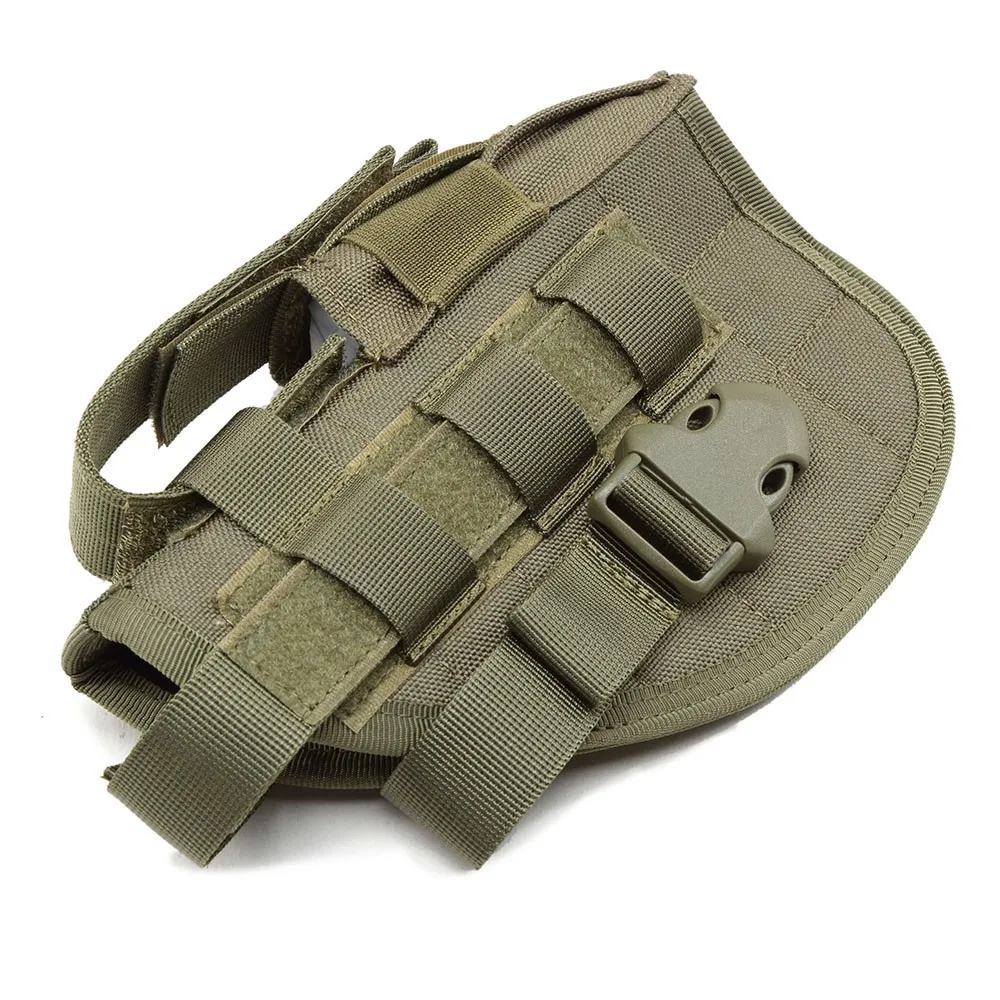 1000D нейлоновая страйкбольная кобура револьвер Универсальный пистолет Molle поясная сумка для оружия Военная охотничья сумка Аксессуары для 1911 Glock