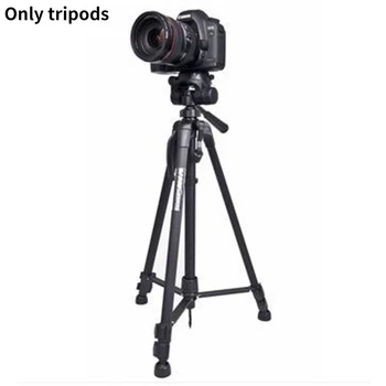 

WT3520 Portable Camera Video tripod Stand Adjustable Handle Aluminum Alloy Foldable Lightweight Retractable Rotatable Tripod