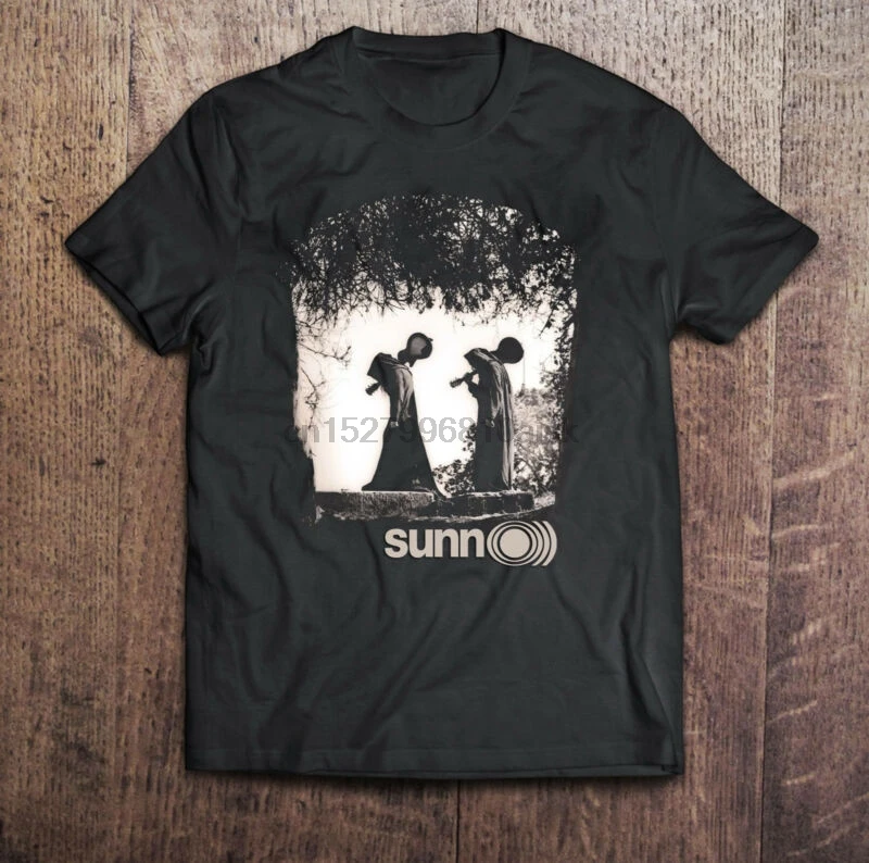 Черные футболки SUNN O) DOOM METAL BAND Мужские Размеры S до 3XL |
