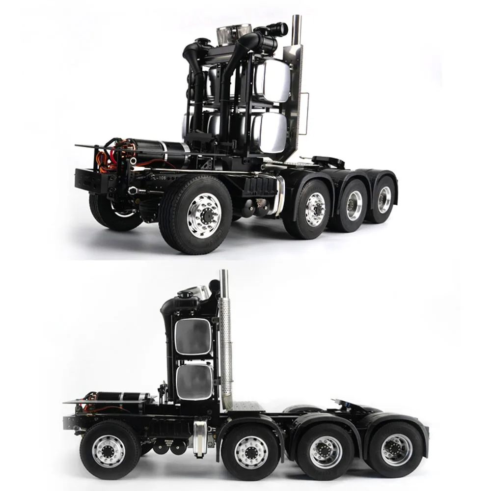 1/14 RC LESU MAN 8x8 металлический шасси оборудование стойки для TAMIYA тягач