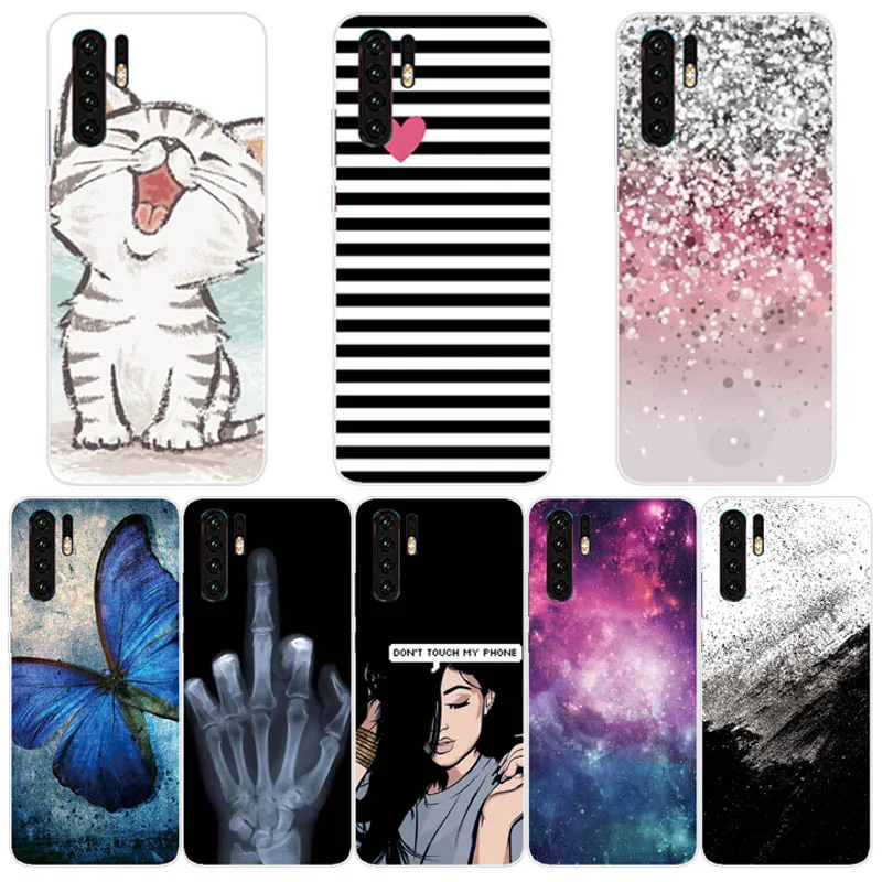 

For Huawei P30 Case Huawei P30 Lite Case Soft TPU Silicone Cover For Huawei P30 Lite P30 Pro P30Lite P30Pro P 30 Back Phone Case