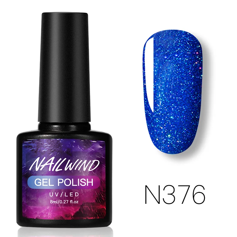 RE17-N376 Гель nailwind лак для ногтей неоновый маникюрный набор для гибридного лака поли расширение база верхнее покрытие УФ Перманентный гель лак для ногтей - Цвет: RE17-N376