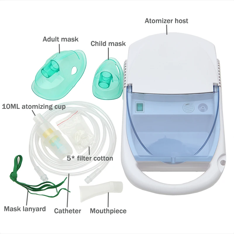 Забота о здоровье дома ингалятор FDA компрессор небулайзер для детей и взрослых аллергия респираторная медицина аэрозоль лекарство терапия