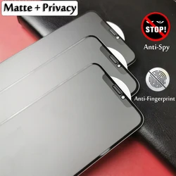 Enhanced Privacy Matte Tempered Glass Screen Protector - 1 to 3 Pack - 3 Pieces