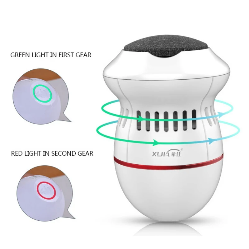 

2019 Dead Skin Remover Portable Electric Foot File Rechargeable Foot Grinding Tool for Feet and Hands