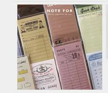 Cuaderno Vintage de viaje, mini agenda diaria para hacer lista, lista de verificación, notas adhesivas, planificador de notas, Mensaje, rascador
