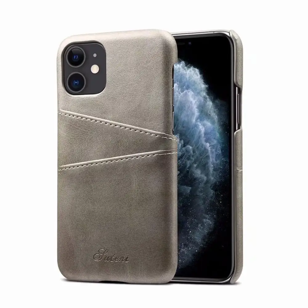 Comfortable Luxury Leather Phone Case For iPhone 11 Pro Max Card Holder Cover Wallet Case For iPhone 6 6s 8 7 Plus X XR XS MAX