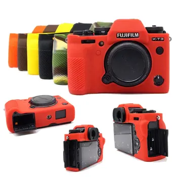

Soft Silicone Rubber Case for Fujifilm X-T3 XT3 Camera Frame Skin Protector Silicon Cover for Fuji XT3