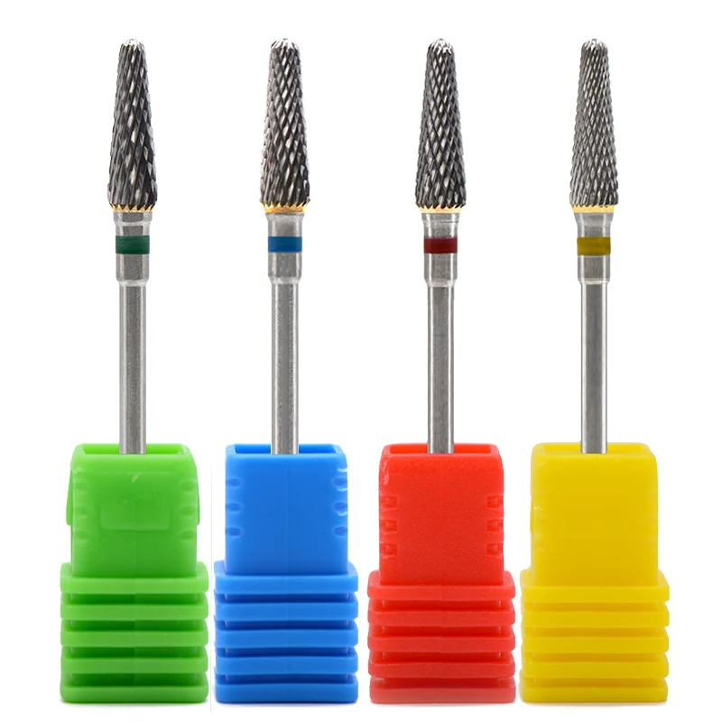 

Carbide Nail Drill Bit Rotary Burr Mill Cutter For Electric Drill Manicure Machines Pedicure Files Nail Salon Tools