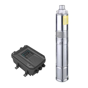 Cheap 3FLS Bore Well Screw Water Pump Machine Solar Powered Submersible Deep Well Water Pumps 48 Volt