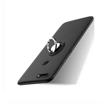 

For HTC U11 4G LTE Silicone Case Luxury Magnetic Ring Holder Bracket Phone Cases For HTC U11 U 11 5.5" Case Capa