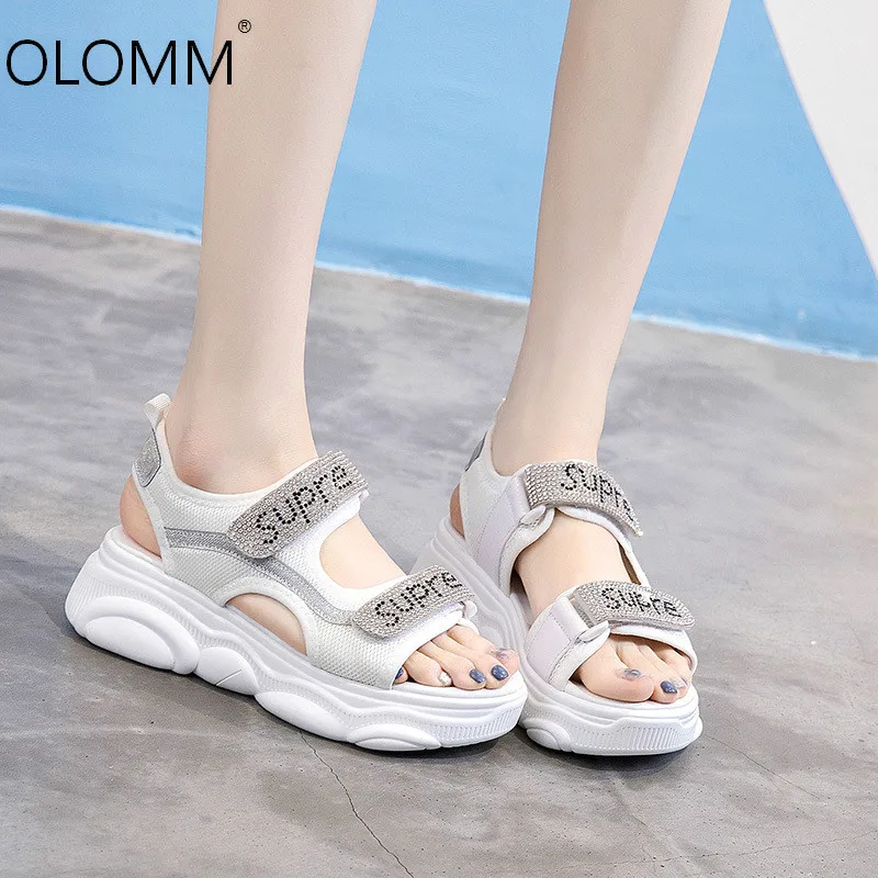 

Summer New Korean Version of The Wild Womens Shoes Sports Sandals Women's Platform Shoes Woman Sandalias Mujer