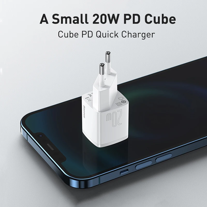 bord I øvrigt Frustration Pd 20w Fast Charge Charger Usb C Charger Mini - Baseus Usb Type C Charger  20w - Aliexpress