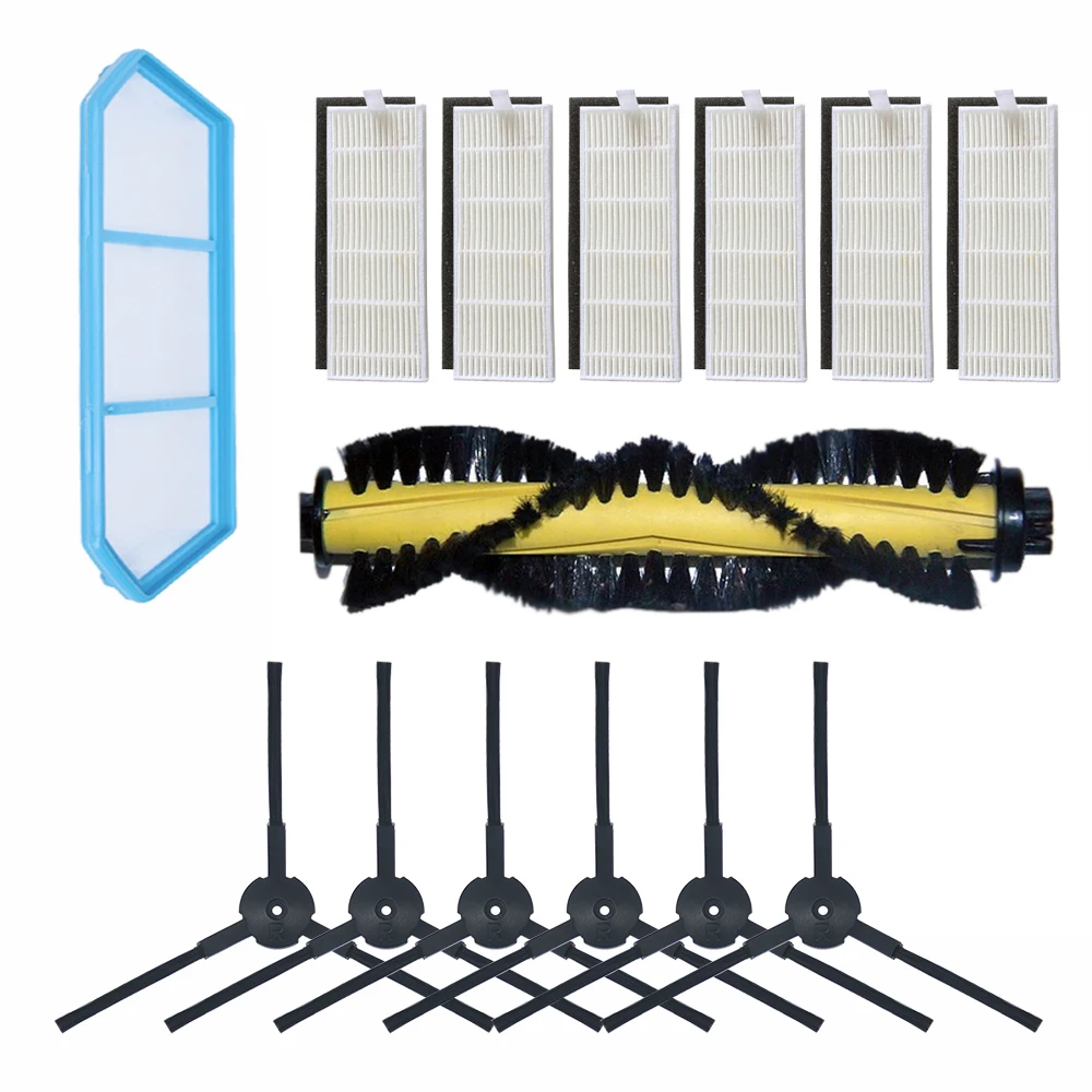 

Детали для замены Hepa-фильтра для ILIFE A4 Chuwi Ilife A4s A40, основная и боковая щетки