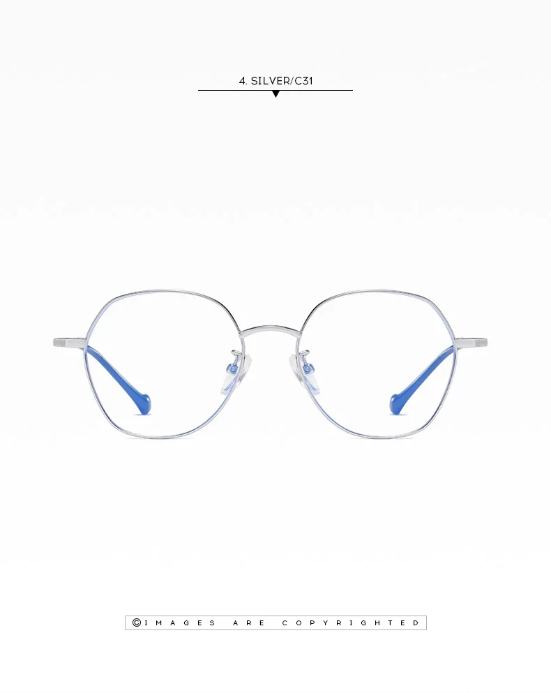 VCKA, женские очки, оправа, мужские, анти-синий светильник, очки, винтажные, сплав, прозрачные линзы, мужские, блокирующие очки, оптические очки