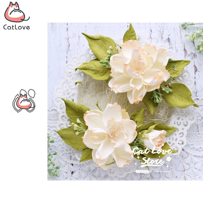 

4PCS Leaves Series Metal Cutting Dies Scrapbooking Stencil Die Cuts Card Making DIY Decorative Craft Embossing New Dies For 2019