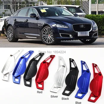 

2pcs Aluminum Car Steering Wheel Shift Paddle Shifter Extension For Jaguar XJ 2010-2019