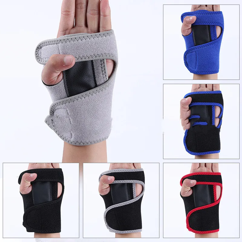 

2019 New HandBrace Wrist Support Finger Splint Carpal Bandage Steel Plate Adjustable Brace Sports Wristband Steel Hand Palm Rest