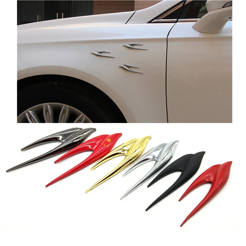 7 Colors Car-styling Metal Animal Sticker Peace Swallow Universal Glue Decal Decorate Car Body Window Fender Rear Bumper Paster |