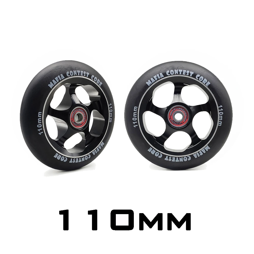 Roues en alliage pour trottinette, 2 pièces, 88A, 110mm, 100mm, MGP, roue  croate en fer agressif, 100, 110 - AliExpress