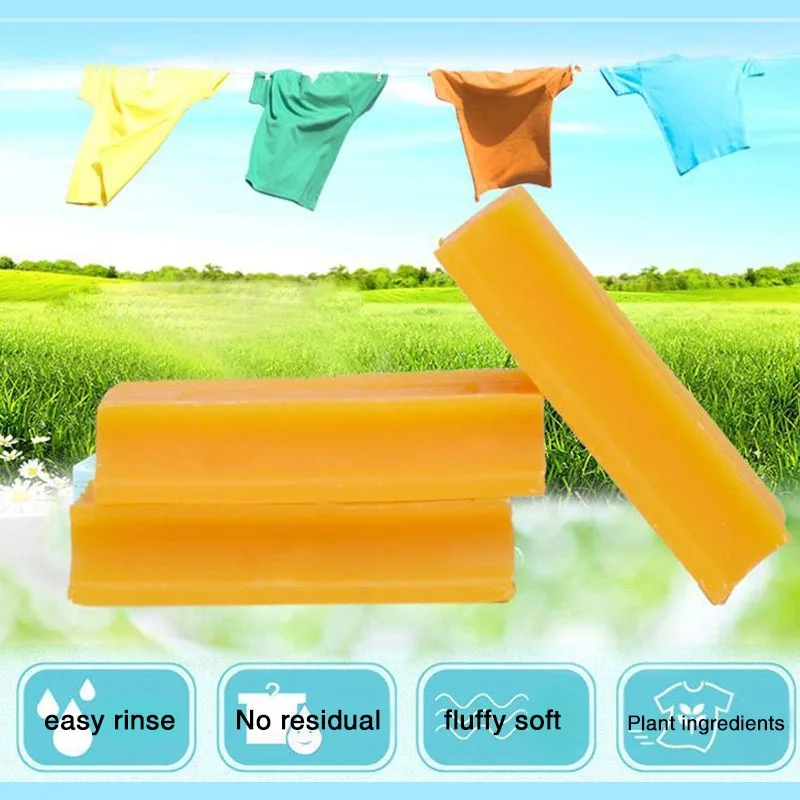 Naturally 84 Laundry Soap Decontamination Stain Grease Removal Easy-rinsing Clothes Deep Cleaning Household Soaps LBS
